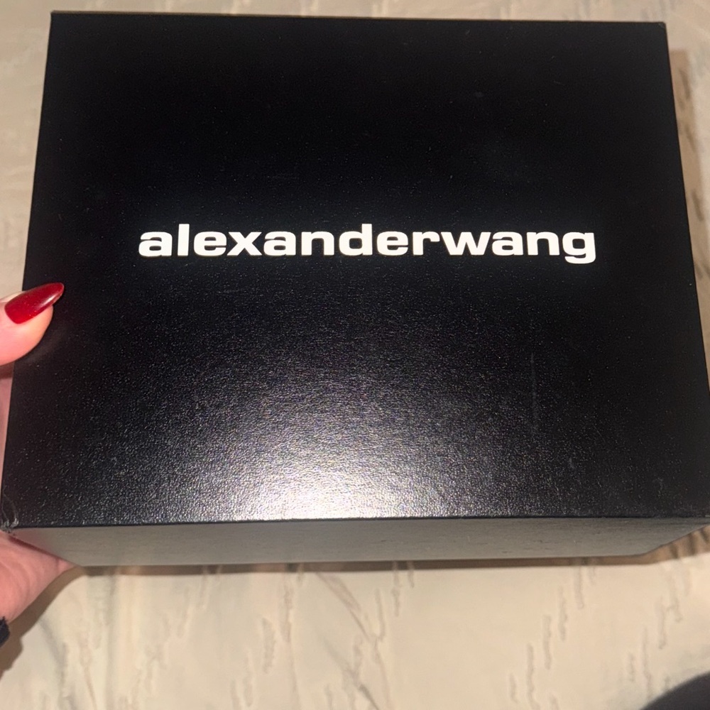 Alexander Wang Black Shoulder Bag with Silver Accents - Picture 8 of 8